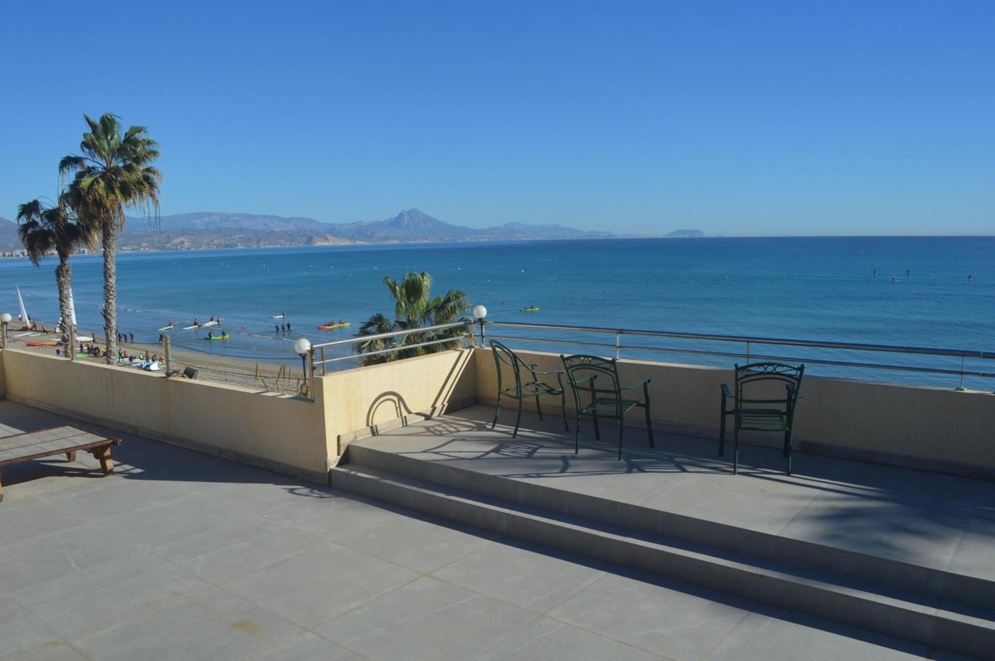 Excepcional Apartamento Loft A Pie De Playa En Chalet Roquetes Alicante Extérieur photo