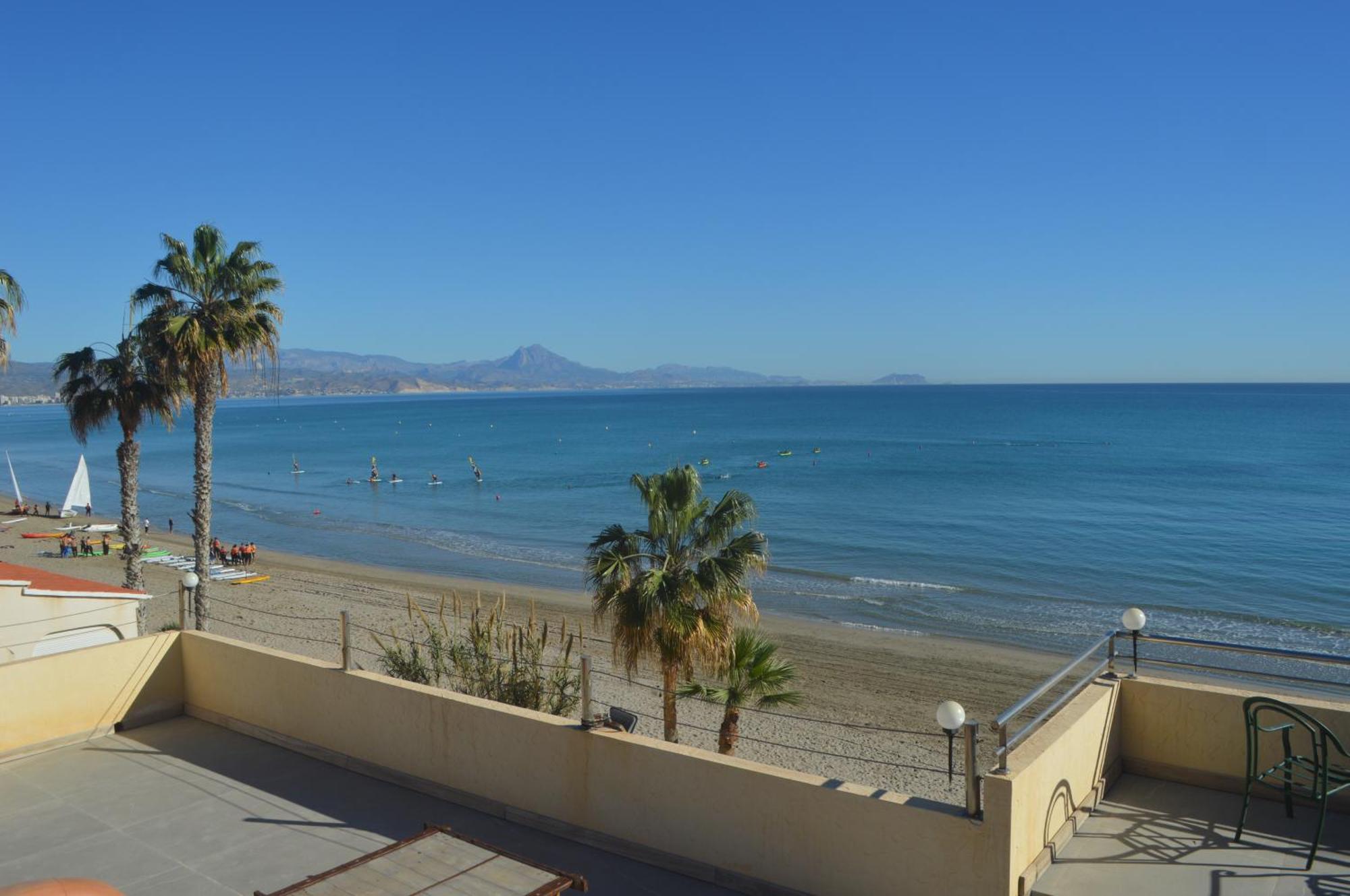 Excepcional Apartamento Loft A Pie De Playa En Chalet Roquetes Alicante Extérieur photo